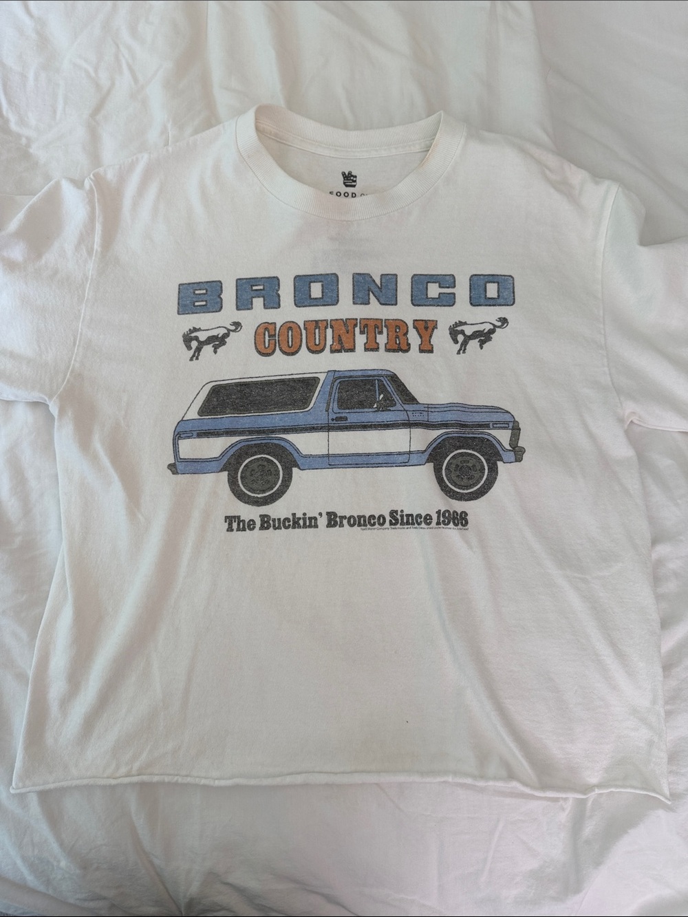 Junk Food Clothing Bronco Country Graphic Tee - Size Small